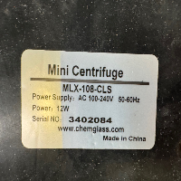 Chemglass Mini Centrifuge image 3